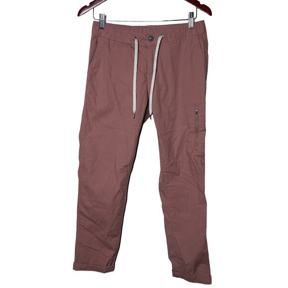 Vuori Womens Ripstop Pant in Pink sz S - Picture 1 of 5